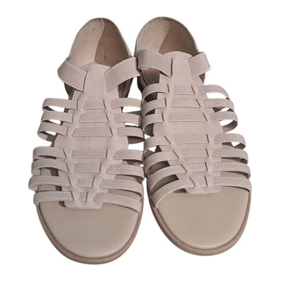 Eileen Fisher Rato Sandal Khaki Size 8.5 - Picture 3 of 6